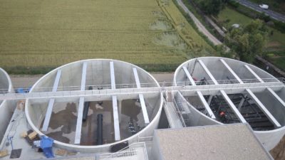 Caisson métallique étanche